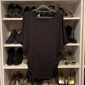 Dolman top w/cold shoulders